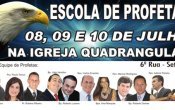 ARIQUEMES: Escola de Profetas na Igreja Quadrangular