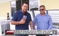 Prefeitura de Ariquemes através da SEMAIC realiza entrega de freezers e liquidificador para o Banco de Alimentos – VÍDEO