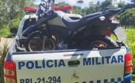 ARIQUEMES: POLÍCIA MILITAR AGE RÁPIDO E RECUPERA MOTOCICLETA ROUBADA