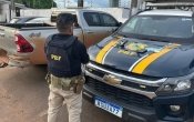 Em Pimenta Bueno/RO, PRF recupera dois veículos adulterados e uma arma de fogo