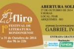 Não perca a abertura do Fliro – festival de literatura rondoniense