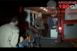 ARIQUEMES: Motociclista tem fratura na perna após colidir com carro no Bairro Jardim Alvorada