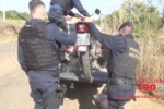 ARIQUEMES: Motocicleta com restrição de roubo/furto é localizada em matagal na RO–257