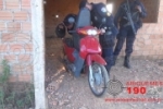 ARIQUEMES: Ao vistoriar construção, cidadão localiza moto com restrição de roubo/furto