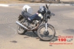 ARIQUEMES: Colisão entre motos é registrada na rotatória da Av. Jaru