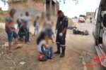 ARIQUEMES: Pai e filha sofrem fraturas em acidente na Av. Machadinho