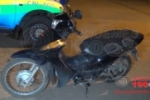 ARIQUEMES: Após roubo, criminosos abandonam motoneta e fogem levando celulares