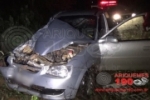 ARIQUEMES: Grave colisão de carro e caminhão quase resulta em tragédia no Travessão B–40