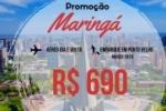 ARIQUEMES: AR Turismo lança promoção em passagem aérea para Maringá