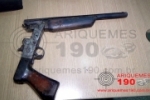 ARIQUEMES: Após denúncia, Polícia Militar localiza mochila com arma de fogo no Gerson Neco