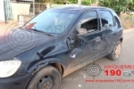 ARIQUEMES: Motociclista fica ferido em colisão com carro no Jardim das Palmeiras