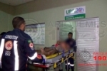 ARIQUEMES: Colisão de moto e carro deixa uma pessoa ferida no Setor 06