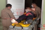 ARIQUEMES: Passageiro de moto taxi fica ferido em colisão lateral com veículo na Perimetral Leste