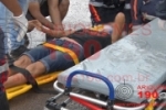 ARIQUEMES: Ciclista fica ferida em colisão com carro na Av. JK