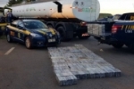 PRF apreende 1,1 tonelada de cocaína, avaliada em R$ 46 milhões
