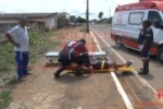 ARIQUEMES: Ciclista colide em traseira de carro parado ao desviar de outro veículo na Av. Jamari