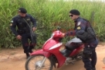 ARIQUEME: PM localiza motoneta furtada no desvio do Bairro Marechal Rondon