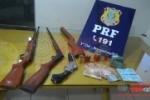 ARIQUEMES: Vídeo – PRF e PM recuperam carros roubados e apreendem armas – Suspeito de roubos é detido