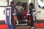 ARIQUEMES: Jovem motociclista sofre lesão no braço ao sofrer acidente com Punto no Setor 03