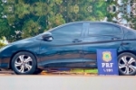 Resposta rápida: em Rondônia, PRF recupera carro roubado 8 horas após assalto
