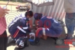  Vídeo – ARIQUEMES: Colisão entre motos deixa dois feridos no Bela Vista