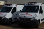 Prefeitura de Ariquemes recebe duas das seis ambulâncias adquiridas em parceria com Ministério Público do Trabalho.