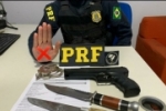 Sábado agitado: Em Rondônia, PRF flagra violência doméstica, socorre suicida, recupera motocicleta, prende motorista embriagado e registra crime ambiental