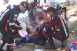 ARIQUEMES: Colisão entre motos na Av. Tabapuã deixa condutora ferida