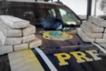 MALA SEM ALÇA: PRF encontra 16 kg de drogas em bagagem de passageira de ônibus em Porto Velho/RO