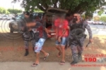 ARIQUEMES: Polícia prende elementos minutos após tocar o terror em casa de família no B. Rio de Janeiro