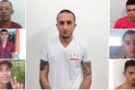 ARIQUEMES: Confira as fotos dos 7 foragidos da Unidade Prisional no fim de semana