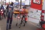 ARIQUEMES: Motociclista sofre escoriações em acidente na Avenida Tancredo Neves