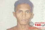 Foragido Macarrão cai nas garras do ”NI”– Meliante estava realizando roubos e tráfico de drogas no Vale do Jamari