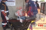 ARIQUEMES: Motociclista Idoso é socorrido pelo SAMU após acidente com automóvel na Av. Capitão Sílvio
