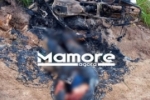 Corpo encontrado carbonizado na zona rural de Nova Mamoré tinha marcas de tiros segundo a perícia