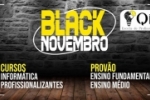  ARIQUEMES: Plantão Black novembro da QI Escola de Profissões neste sábado, 28/11 até 16h com preços e brindes incríveis