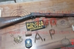 ALTO PARAÍSO: Confusão entre vizinhos leva a PM a apreender arma e 150 munições
