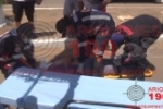 ARIQUEMES: SAMU socorre ciclista após colisão com veículo na Av. Tancredo Neves    