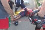 ARIQUEMES: Motociclista fica ferido após derrapar em areia no BNH