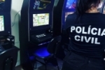 Polícia Civil desmonta cassino clandestino e apreende 20 máquinas caça–nível em Porto Velho