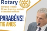 Deputado Adelino Follador presta homenagem ao Rotary Clube