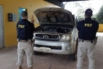 No Amapá PRF apreende caminhonete clonada com placa de Rondônia