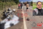 ARIQUEMES: Médico Veterinário de Rolim de Moura morre após grave acidente envolvendo moto e carreta na BR–364