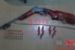 RIO CRESPO: Rifle e munições são apreendidos durante abordagem em veículo na Linha C–75