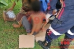 ARIQUEMES: Criança fica ferida após ser atropelada por caminhonete na Av. Presidente Getúlio Vargas