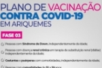 Ariquemes inicia a 3° Fase da campanha de vacinação contra COVID–19 
