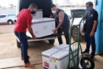 Rondônia recebe 25ª e 26ª remessa de vacinas contra a covid–19; trabalhadores portuários e de transporte aéreo serão atendidos