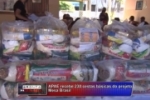 ARIQUEMES: APAE recebe 230 cestas básicas do projeto Mesa Brasil