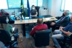 Adelino Follador acompanha prefeitos do Vale do Jamari na Casa Civil do Governo do Estado