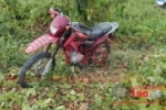ARIQUEMES: Moto roubada é localizada dentro de matagal atrás do Feliz Cidade
